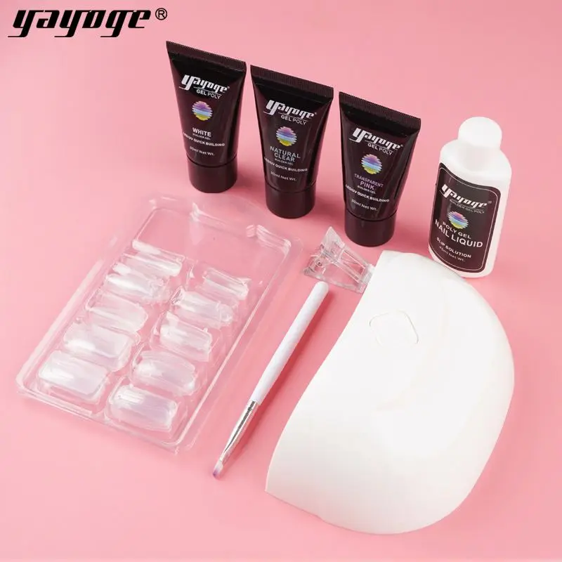 

UV Gel Kit With CPNP MSDS Nail Kit Ongles Gel With Uv Professionnel Lamp