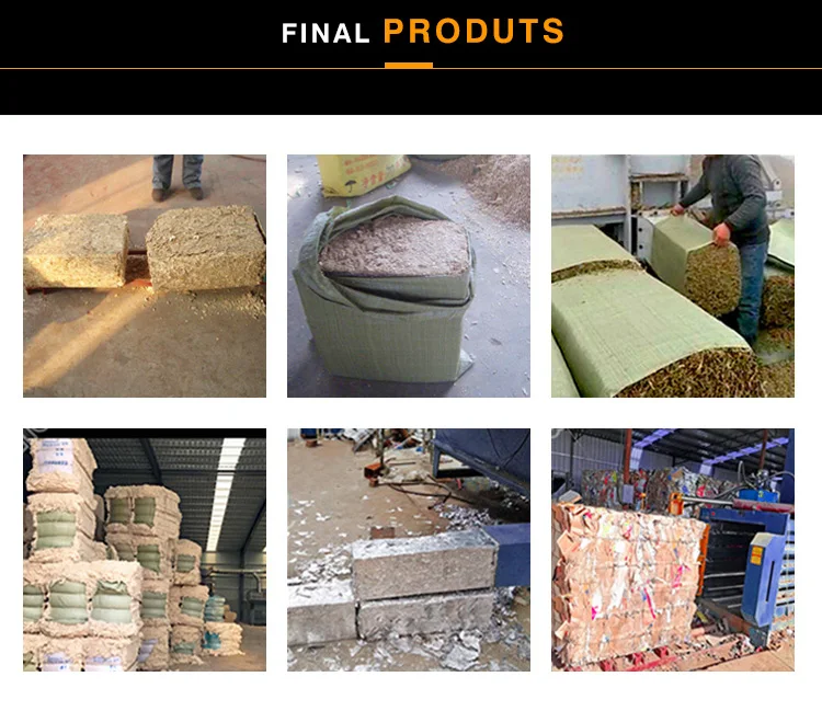 Multi-functional hydraulic baler machine for car bumper PET bottles and used clothing