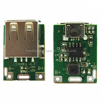 power 5v booster circuit board lithium battery charging pcb green5v step up power module lithium battery charging protection board5v step up power module lithium battery