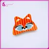Wholesale hair claw decorate kids spring barrettes unique design cartoon cat shaped claw hair clips with high quality