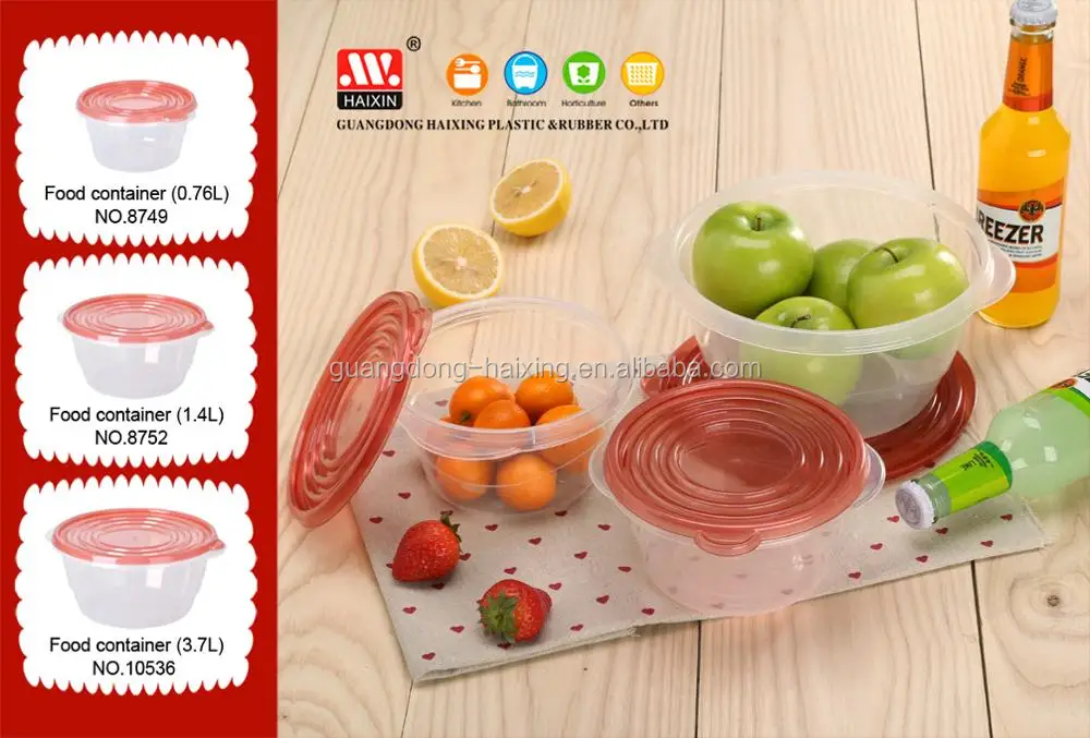 Wholesale Plastic Fruit Storage Box Food Packing Containers For Orange