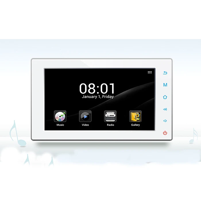 

high end home theatre system ceiling speaker controller wifi wireless smart audio system controller for villa hotel flat, Black;white