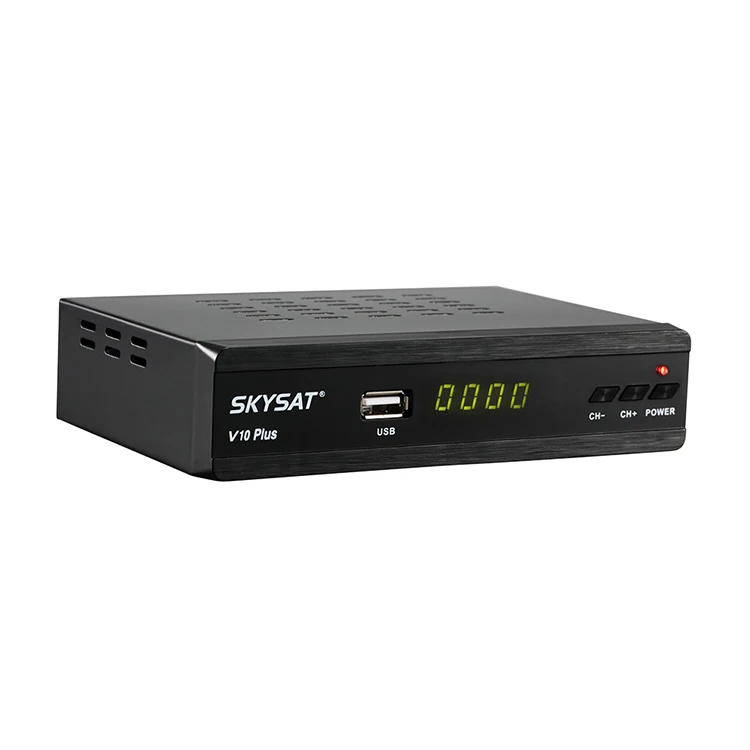 

Autoroll Powervu Biss DVB-S2 Receiver SKYSAT V10 Plus Support CCCamd Newcamd Xtream-codes IPTV M3U Set Top Box