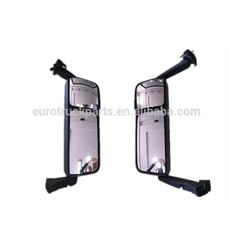 Heavy duty european MP4 truck body parts oem 9608104716 right short arm electric rear view mirror.jpg