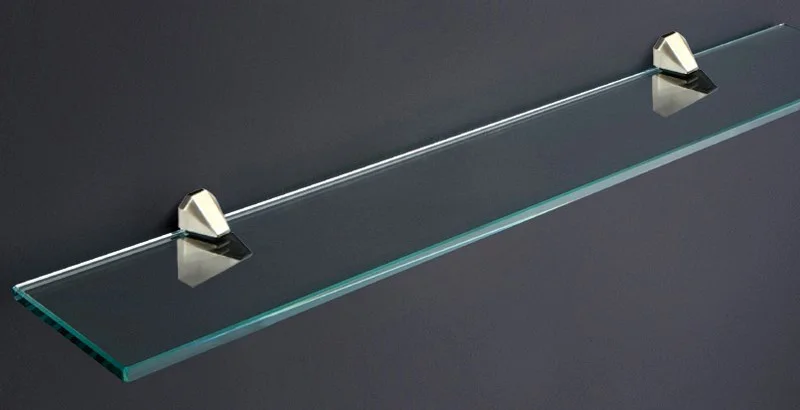 Wholesale bathroom adjustable zinc alloy corner bracket glass clamp