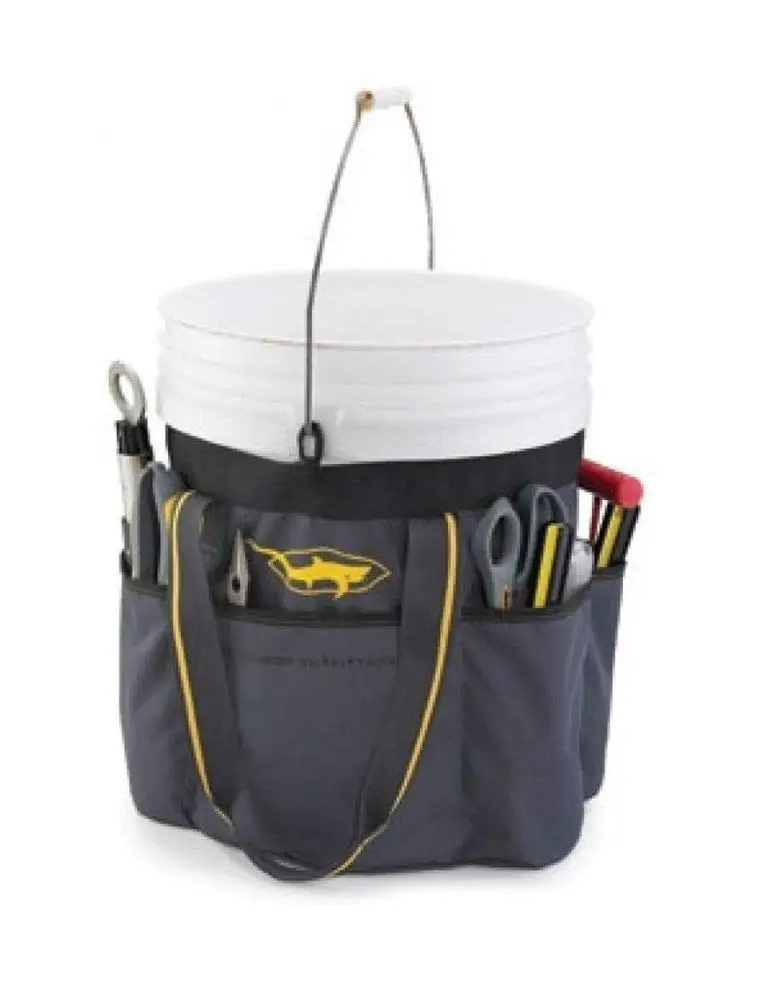 Outfitters Deck Mate 5 Gallon Bucket Fishing Tackle Bag Organizer.
