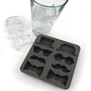 New Product Silicone Personalized Rubber Ice Cube Tray Mold large ice cube trays lids