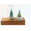 Glass christmas tree decoration, decorative glass bottle with christmas tree, popular decorations for christmas