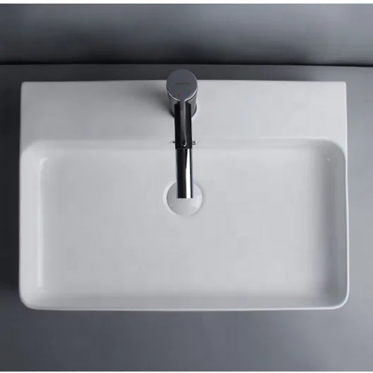 High Grade ceramic  art basin  Bathroom square shape bathroom wash basins sanitaryware sinks