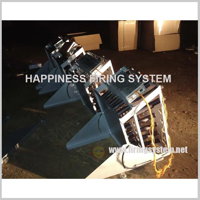 Letter Rack Fireworks Liuyang Happiness Factory 1.2 Inch 7*7(49) Shot Letter Racks Mortar ...