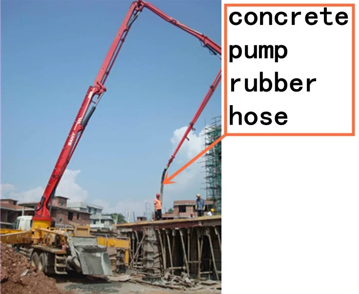 Dn100mm 4 Inch Concrete Pump Hoses 85bar With Long Lifetime Buy