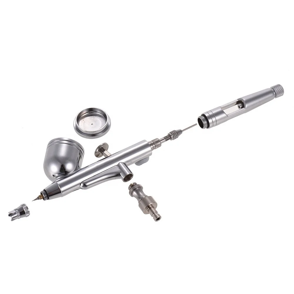 

Portable Mini Airbrush Air Compressor Kit Set Hose Cake Tattoo Nail Hobby Makeup