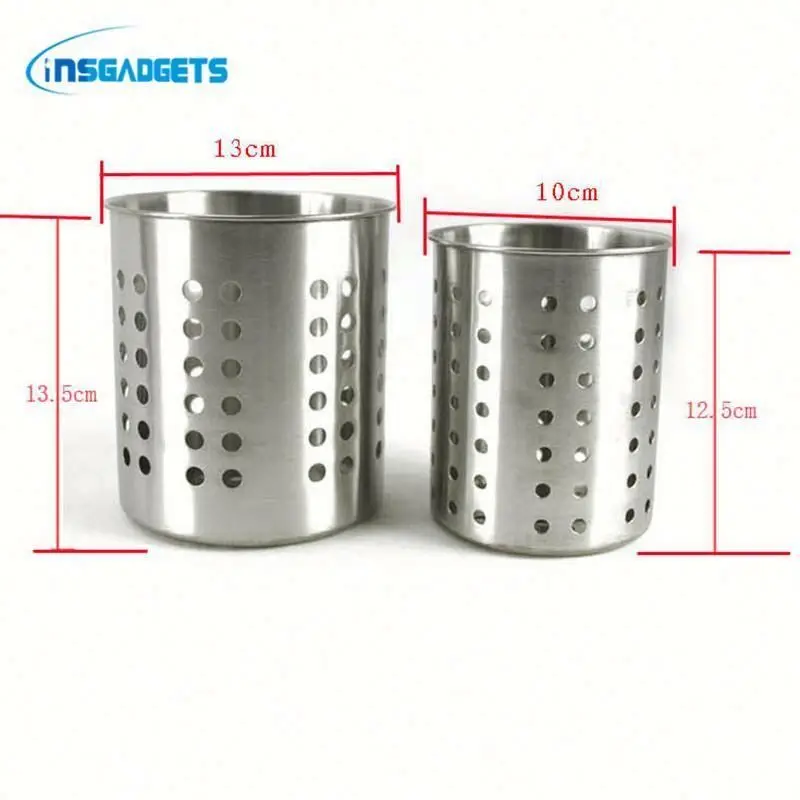 

stainless steel chopsticks holder ,NAYjg stainless steel utensils holder for kitchen, True color
