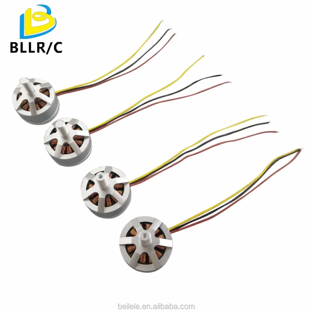 Free Shipping 4PCS Metal Coreless CW CCW Drone Engine For MJX B3 Bugs 3 B3H BUGS 3H F17 F100 drone motor