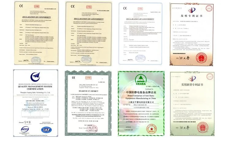 electrostatic ionizing air snake