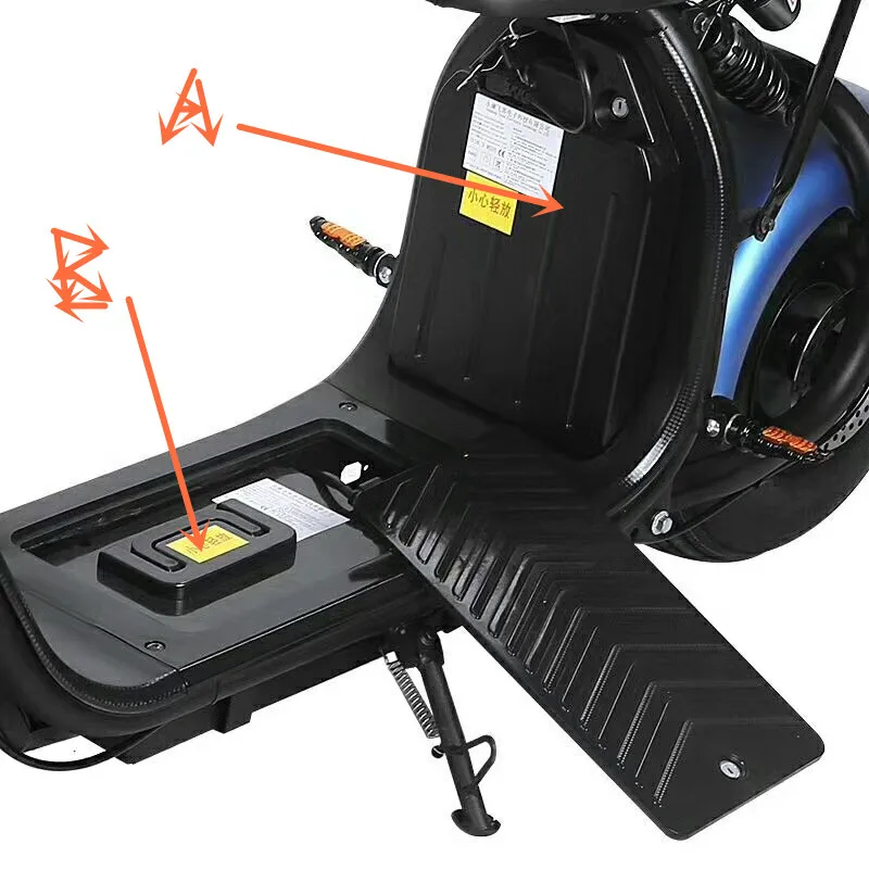 Removable Battery Charging Separately Electric Scooter 800w Citycoco