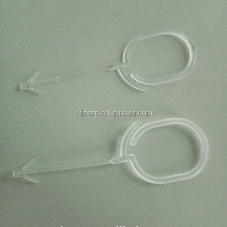 

renewed plastic hook for hanging air freshener of Jasmine scented green tea plastic hooks, Clear