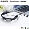 Mobile earwear recorder Sunglasses HD camera DV headset for Driving TF Card support Music player Sun glasses