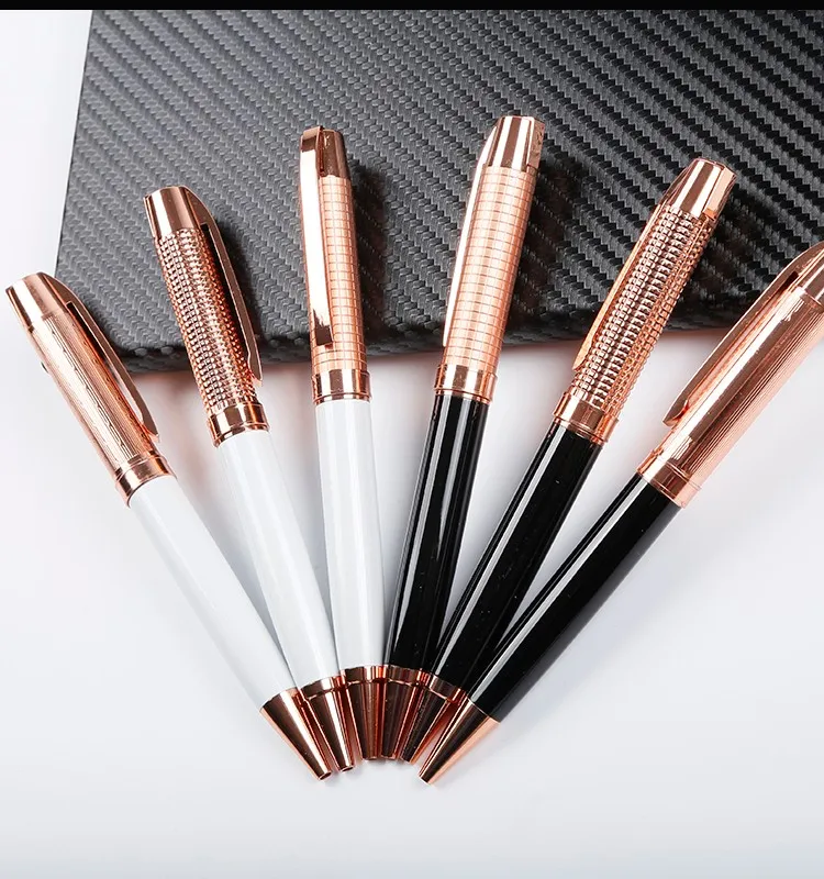 business carbon fiber biro ball pen for company gifts