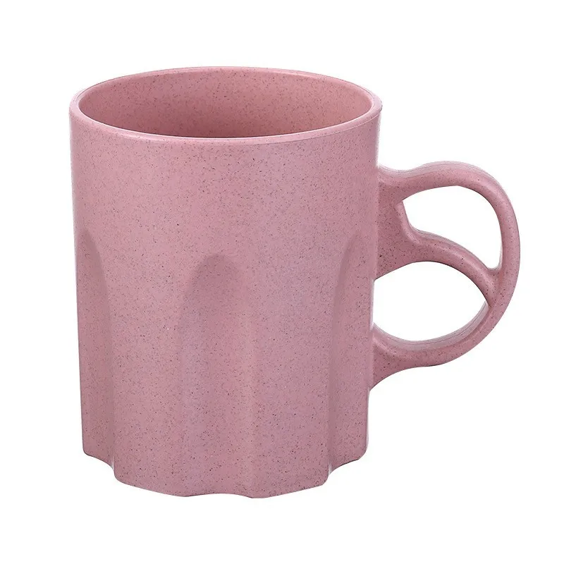  Bamboo Plastic Toothbrush Holder Water Bottle