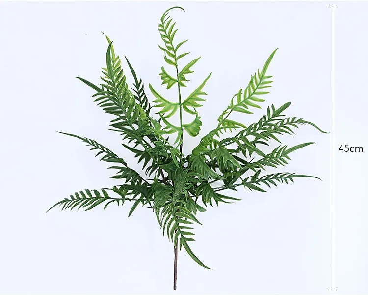 Yi Wu Zero Real Touch High Quality Decorative Artificial Leaves Silk