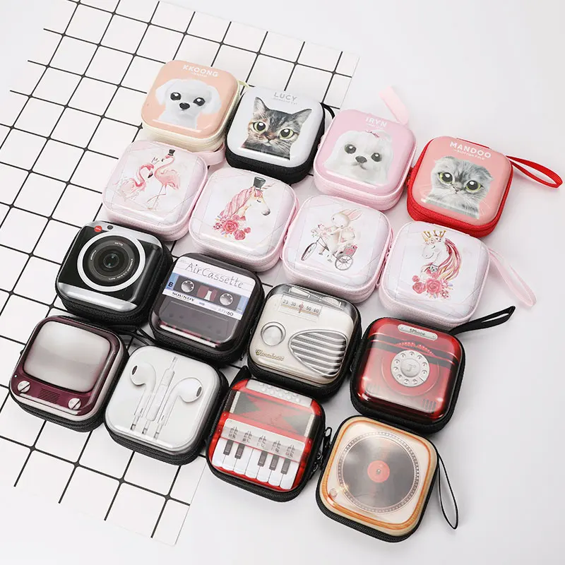 

TOPSTHINK Cue square portable small metal coin purse for girl, 16color