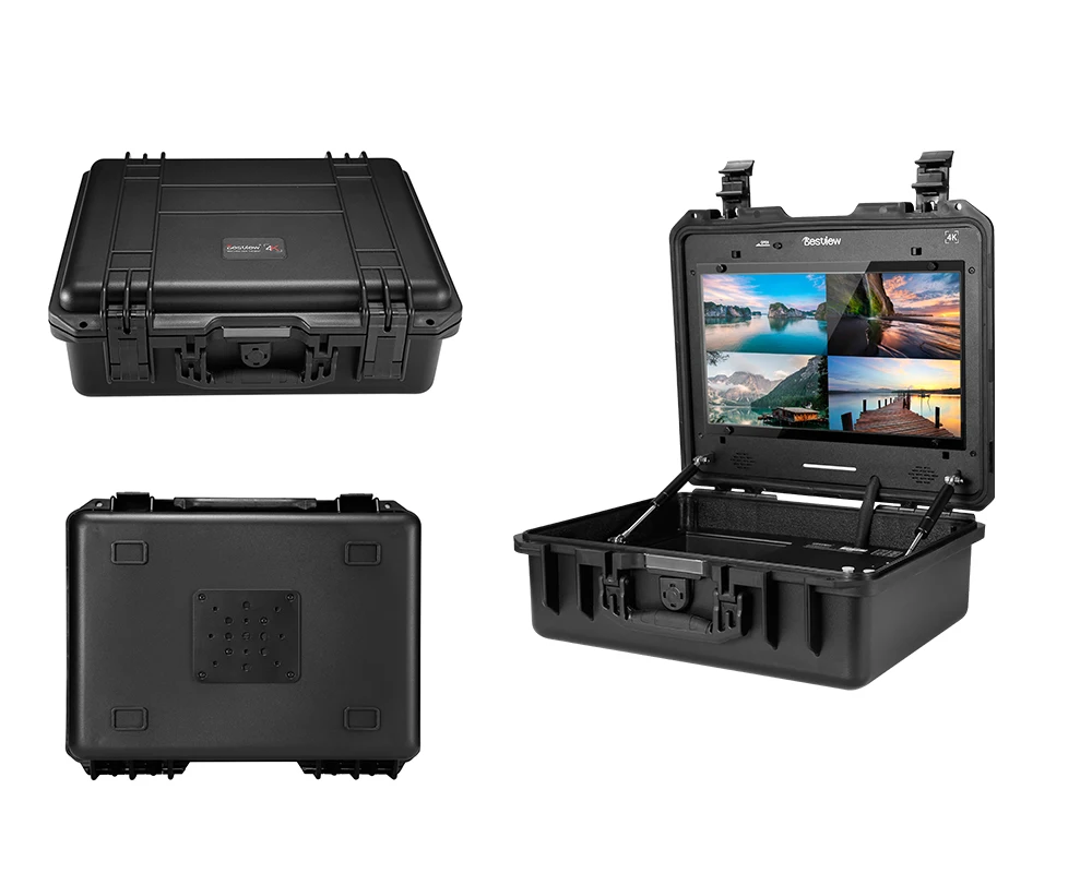 Bestview SP17-HDR 17.3" 4K UHD Multi View Quad-Split Portable Carry-On Broadcast Director Monitor