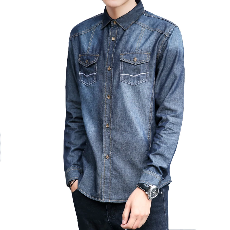 Hot Sale Classic Casual Exquisite Blue Popular Men Denim