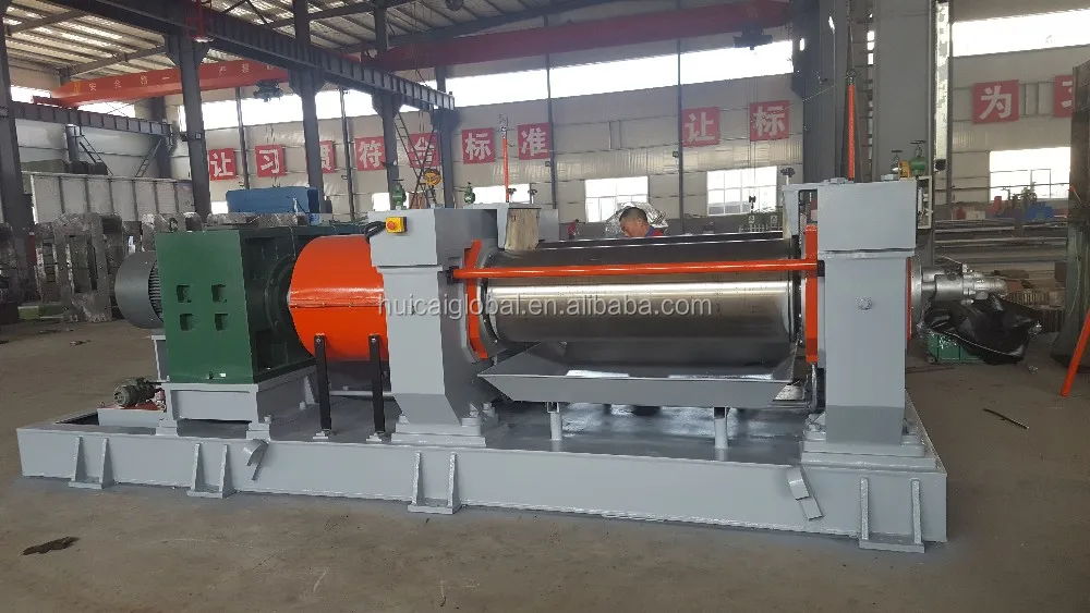 Rubber Compound Two Roll Mill Open Mixing Mill Machine Two Roll Open ...