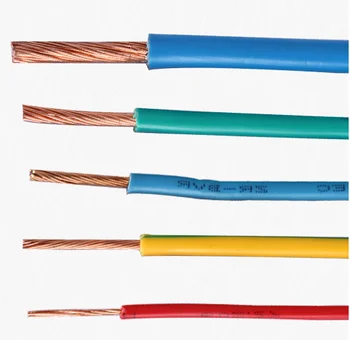 Pvc Insulated Single Core Flexible Cable 4mm Stranded Copper For Bvr ...