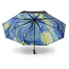 21inches Easy Carry Starry Sky Inside Full Print Custom Print Umbrella