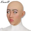 2019 newly designed silicone mask latex realistic rubber human face