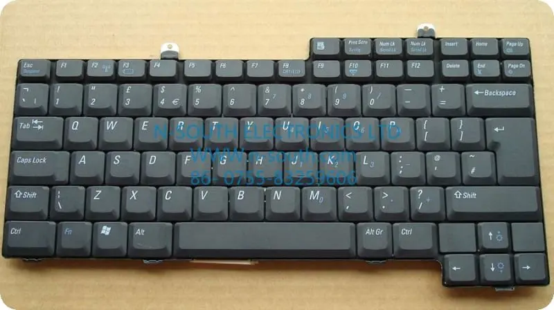Computer Hardware & Software laptop keyboard notebook keyboard FOR DELL Inspiron 500M 510M 600M 8500 8600 black