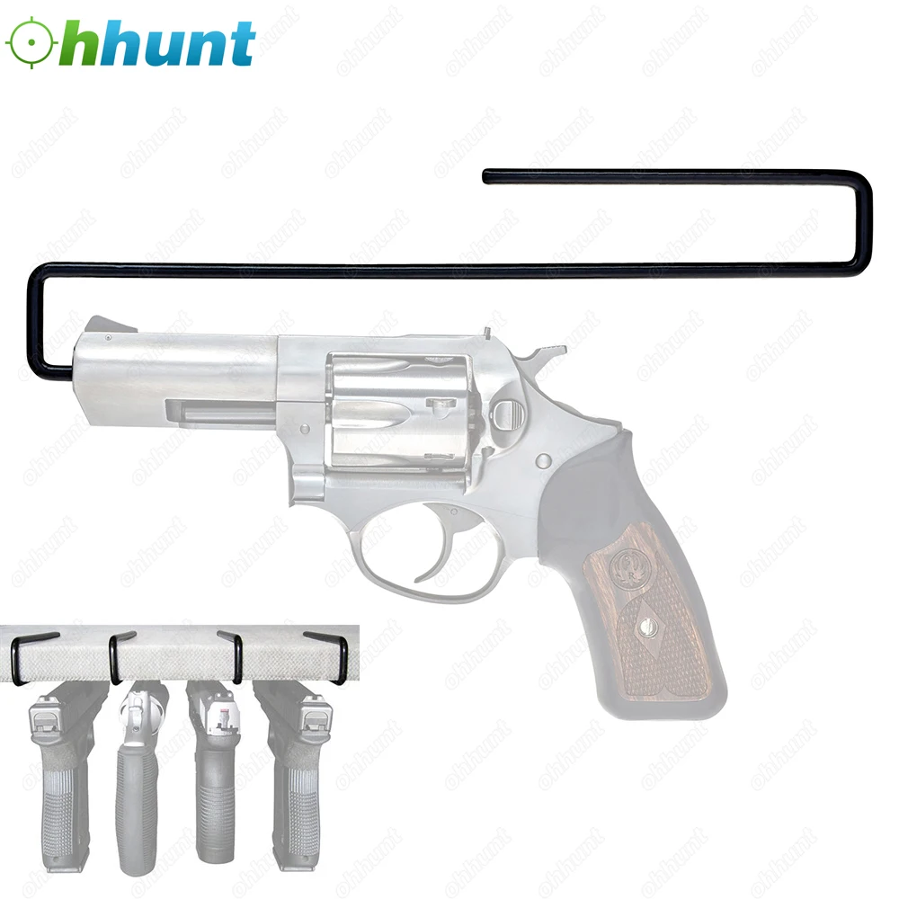 

Ohhunt Gun Storage Solutions Original Handgun Hangers, Black