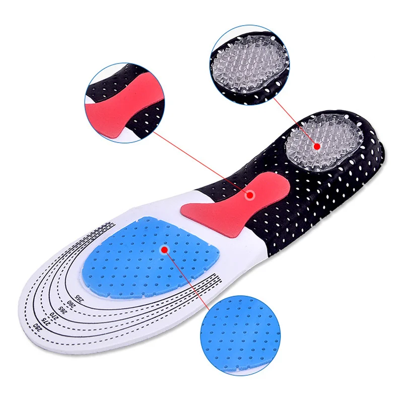 

Hot Sales EVA Silicone insoles For Man and Woman Use