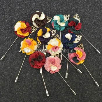 Hommes Costume Floral épinglette De Broches Tissu Floral Hommes Broche De Mariage Bouquet Buy épinglettes De Fleursépinglettes De