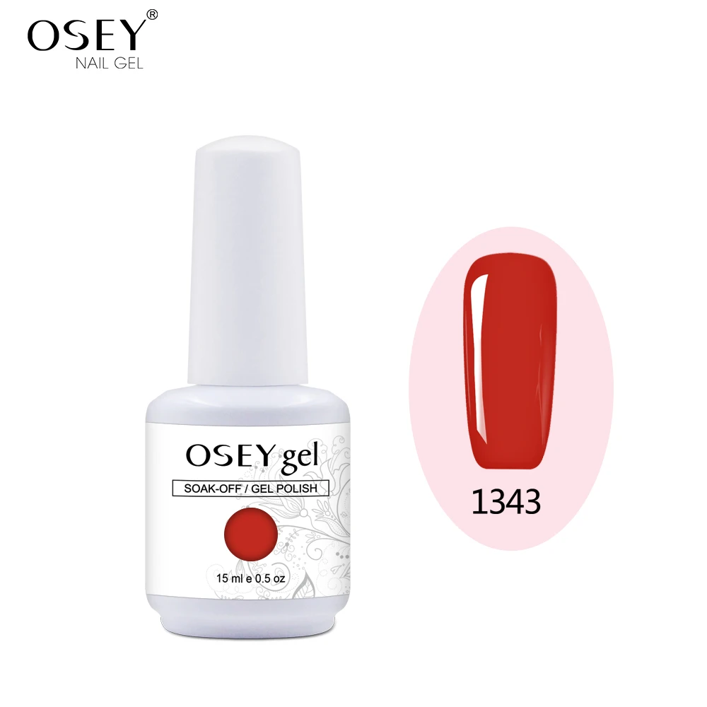 

OSEY Manufacturer Full color Soak off UV Gel Nail Supplies Gel Polishes ocs color uv gel nail polish, 290 colors