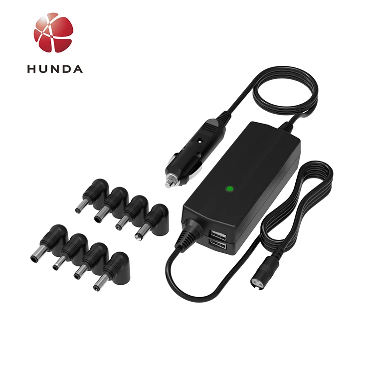 90w Universal Multi Voltage Car Adapter For