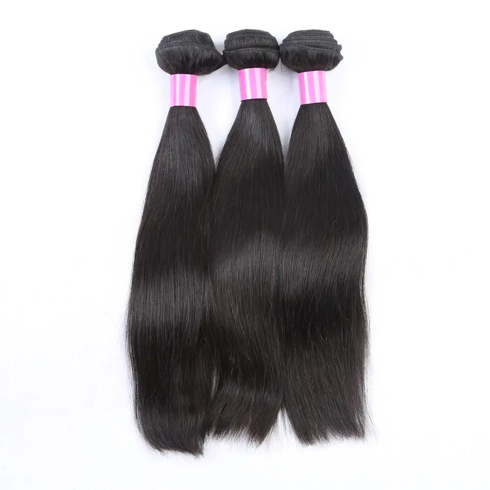 

hot sale virgin brazilian human hair silky straight