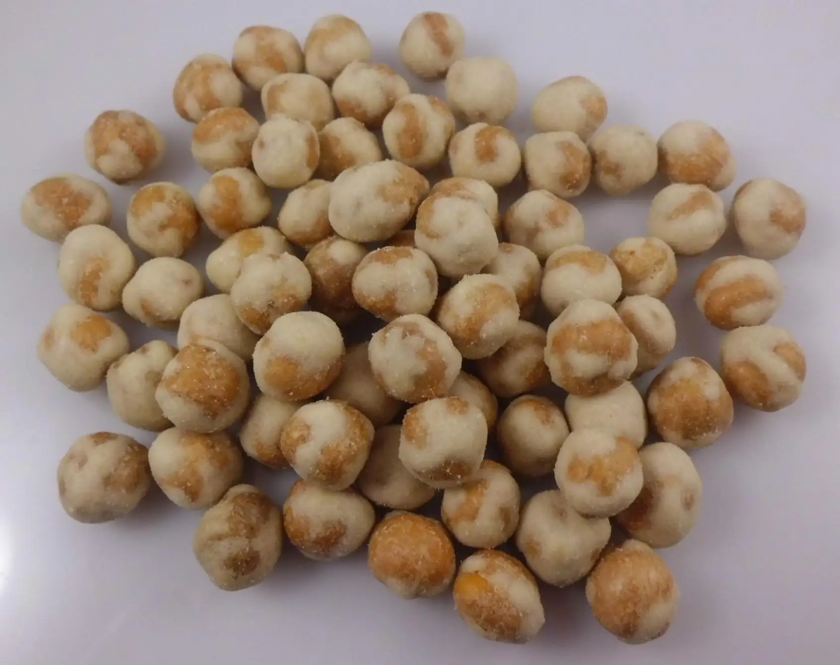 wasabi coated chickpeas