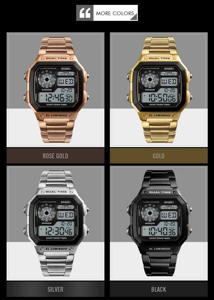 skmei 1335 rose gold