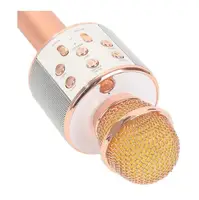 

New Fashion USB wireless WS 858 Microphone KTV Karaoke Handheld Mic Speaker Wireless Microphone for Smartphone