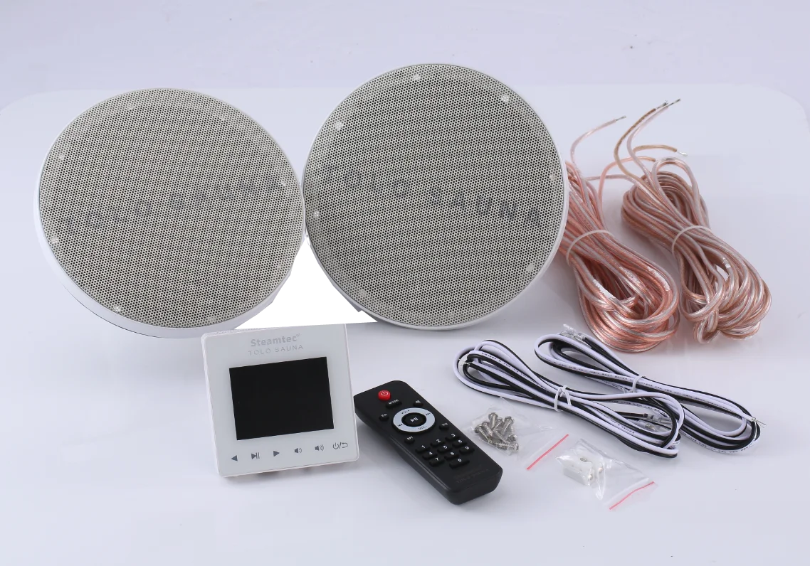 Tolo Music System Steamtec Speakers For Steam Shower Independent