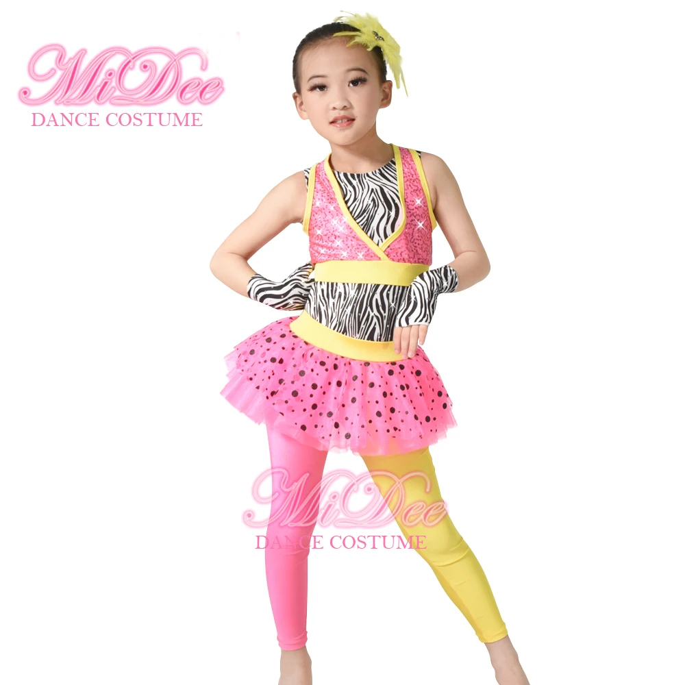 Stunning Jazz Dance Performance Wear Competition Outfits Dancing