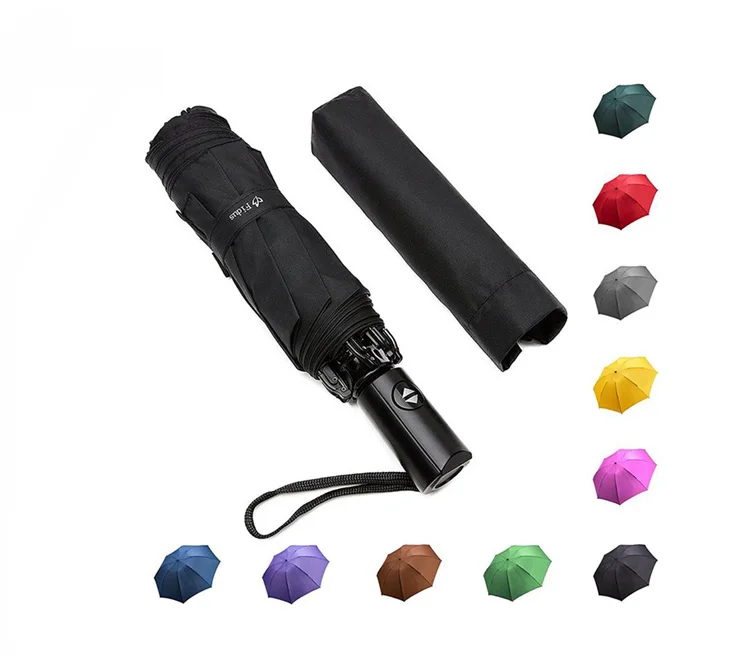 

Auto Open Close Reverse Inverted Compact Customized Travel Umbrella For Car And Outdoor