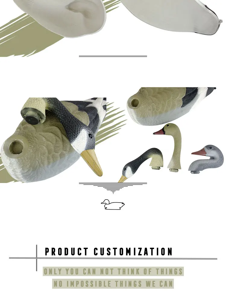 Floating Pe Plastic Snow Geese Dog Decoy For Hunting Buy Geese Dog