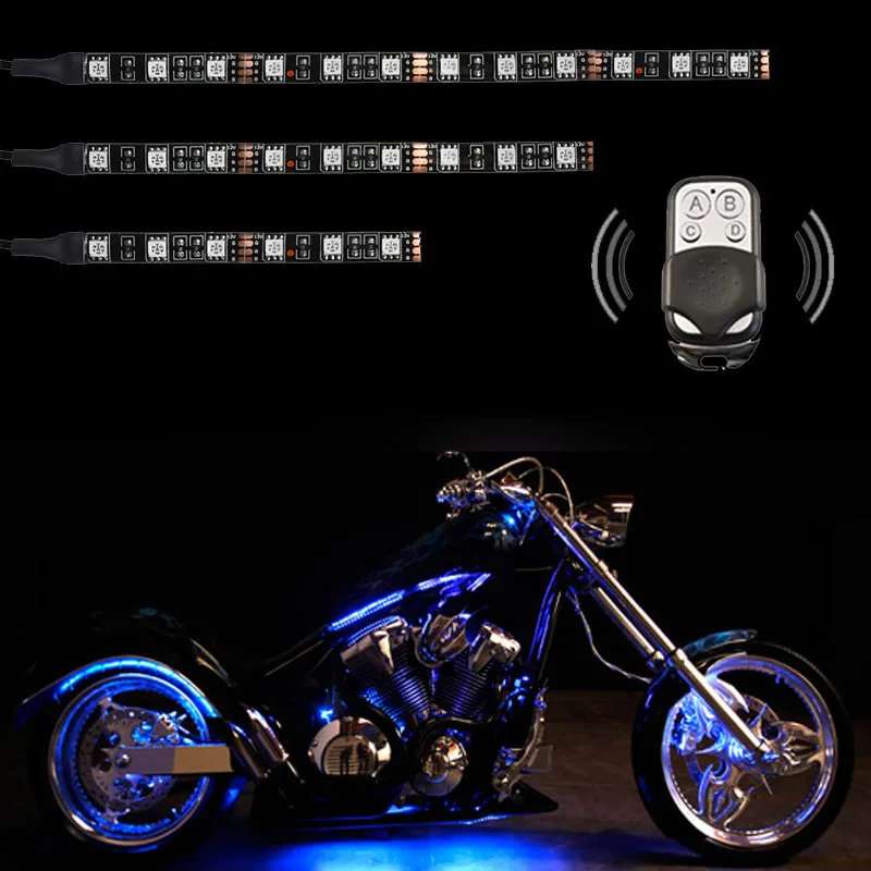 RGBW Blue-tooth Music Waterproof Auto Lighting System Off Road RGBW  LED Rock lights
