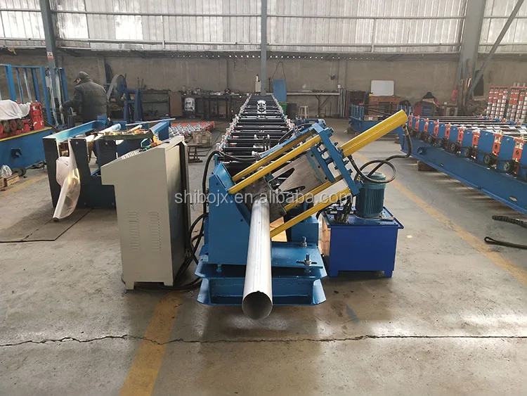 Seamless Round Gutter Downspout Roll Forming Machine/Steel Pipe Making Machine.jpg