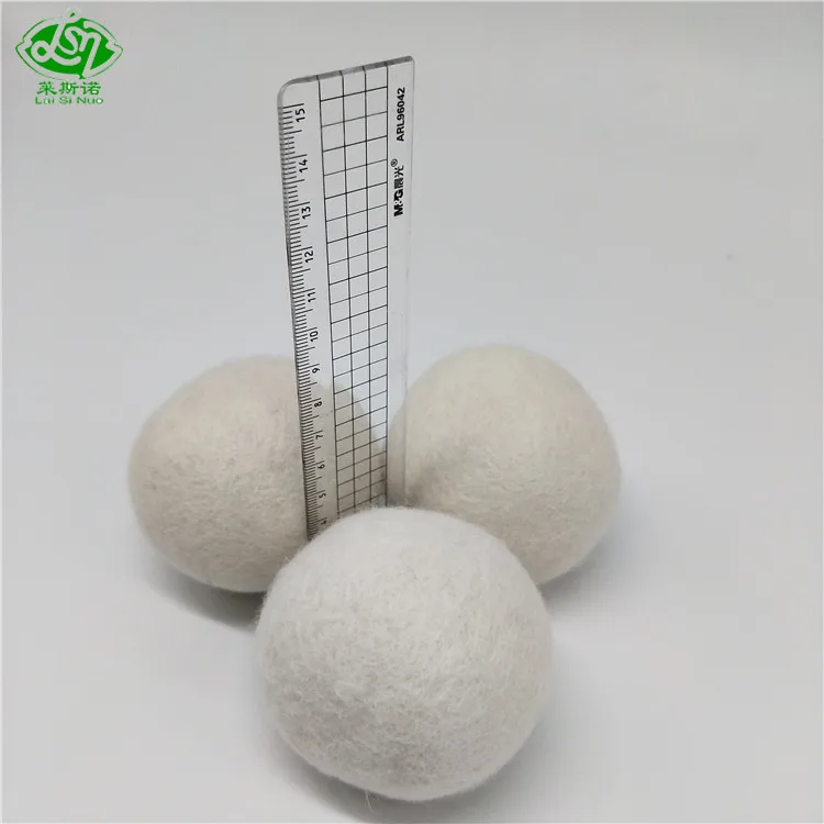 
Best seller clothes organic wool felt dryer balls laundry 