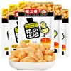 Fried roasted salted peanuts dried nuts kernels